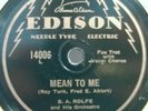 14)   78 RPM  B. A. ROLFE EDISON THIN NEEDLE TYPE 14006