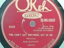 23) 78 RPM  SAM MANNING CARIBBEAN SERENADERS  OKEH 8568