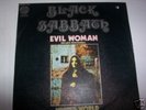 Black Sabbath Evil woman  1970 Spain 45 P/S