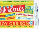 BEATLES-BOOKING FORM-ODEON,SOUTHEND 1963