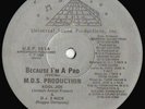 M.D.S. PRODUCTION - BECAUSE I'M A PRO - RARE -PETE ROCK