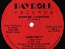SUPREME NYBORN - VERSATILITY / RHYMES FROM A SWIFT MIND