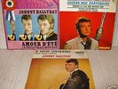 Johnny Hallyday 2 Singles + 1 EP Beatles Elvis Cover'