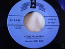 1958 ROCKABILLY GEM--DON ELLIS--COME IN WORLD--BEE