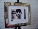 DAVE GROHL FOO FIGHTERS  SIGNED  CANVAS POP ART CHROME