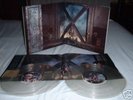 IRON MAIDEN X FACTOR CLEAR 2 LP SET WITH BOOKLET EX+