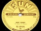 ROY ORBISON 78rpm record, OOBY DOOBY on SUN