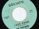 THE VULCAINES 45rpm COZIMOTTO/LAST PROM -- INSTRUMENTAL