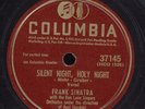 FRANK SINATRA SILENT NIGHT ADESTE FIDELES 78 RPM RARE