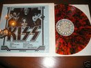 kiss.rare live lp.fried alive multicolor.simmons.