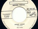 ELVIS PRESLEY -  MONEY HONEY -RARE CANADA PROMO - 1956