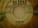Rare 50's DeLuxe Label Promo Group 45: The Buckeyes