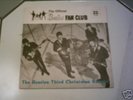 BEATLES 1965 3RD CHRISTMAS FAN CLUB FLEXI DISC RARE EX