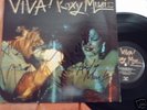 Bryan Ferry & Roxy Music signed LP W/COA. VIVA