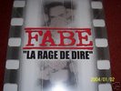 FABE LA RAGE DE DIRE  TRIPLE VINYL NEUF RARE