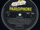 2xLP BEATLES REVOLVER & HARD DAYS NIGHT Y/BLK MONO DEMO