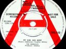 * TAMLA DEMO * MIRACLES UK45 Single Soul MOTOWN TMG 540