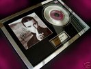 ROBBIE WILLIAMS ANGELS  PLATINUM RECORD AWARD SIGNED