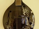 LED ZEPPELIN FULLY SIGNED NEW MANDOLIN - WITH COA