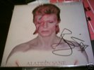 DAVID BOWIE SIGNED ALADDIN SANE LP AUTHENTIC AUTOGRAPH