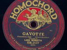 LEO SIROTA PIANO TOP RARE HOMOCHORD 78 RPM RECORD