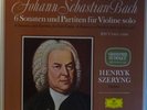 HENRYK SZERYNG / BACH solo violin / DGG 3 LP