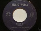 CARLEEN & THE GROOVERS on MUSIC WORLD 198 FUNK 45