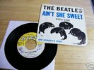 Beatles -  Ain't She Sweet - P/S Sleeve with 45