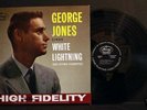 GEORGE JONES Sings White Lightnin' Mono deep groove NM-