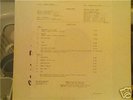 SEX PISTOLS NEVER MIND THE BOLLOCKS US TEST PRESS LP +