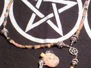 COVEN Jinx Blood Vial Witch Bottle Necklace Sterling +