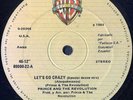 PRINCE Let's Go Crazy VERY RARE MAXI SINGLE 12