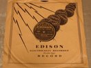 1920s Edison thin 78rpm Jazz Record Campus Cut Ups