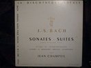 TRES RARE J.CHAMPEIL/VEGA C 30 S 208/BACH.SONATES VIOLO