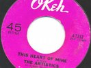 ARTISTICS, THIS HEART OF MINE. NORTHERN SOUL, ORIGINAL