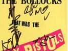 SEX PISTOLS FULLY SIGNED ARTWORK WITH COA  - PUNK