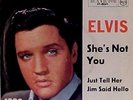 Elvis Presley Single  Jahrzahlcover