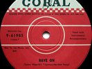 BUDDY HOLLY-Rave On / Take Your Time, Coral, Singapore