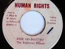 RIGHTEOUS FLAMES 45 RIDE ON NATTEY, RARE JAMAICA REGGAE