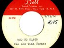 TINA TURNER: EVERYTHING UNDER THE SUN RARE 45 DEMO DISC