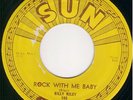 Rockabilly-BILLY RILEY-Rock With Me Baby- SUN 245  HEAR