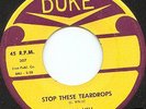 Miss Lavell Stop Those Teardrops Duke Northen Hear It
