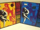 GUNS N ROSES USE YOUR ILLUSION I & II 1991 PR0M0 4 LPs