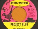 Tuff 1960s Garage 45 - BANSHEES  Project Blue  DUNWICH
