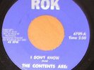 Excellent 1967 Garage 45 - THE CONTENTS ARE - ROK