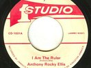 ANTHONY ROCKY ELLIS I Am The Ruler STUDIO ONE Records