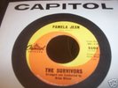 SURF GARAGE ROCK 45 * THE SURVIVORS * PAMELA JEAN 