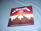 METALLICA Master Of Puppets LP Record PROMO ONLY 1986