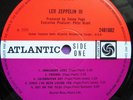 LED ZEPPELIN III 1ST PRESS RED/PLUM ATLANTIC 2401002 EX