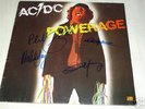 Signed Autographed AC DC ACDC LP Album x5 COA BON SCOTT